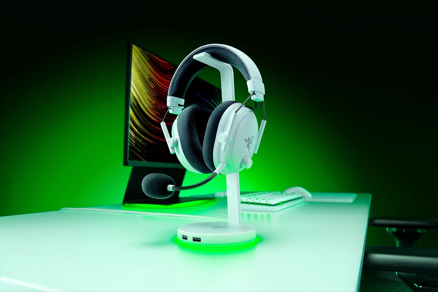 Razer BlackShark V3 Pro ホワイト Razer BlackShark V3 Pro - Wireless E-Sports Headset with ANC Noise