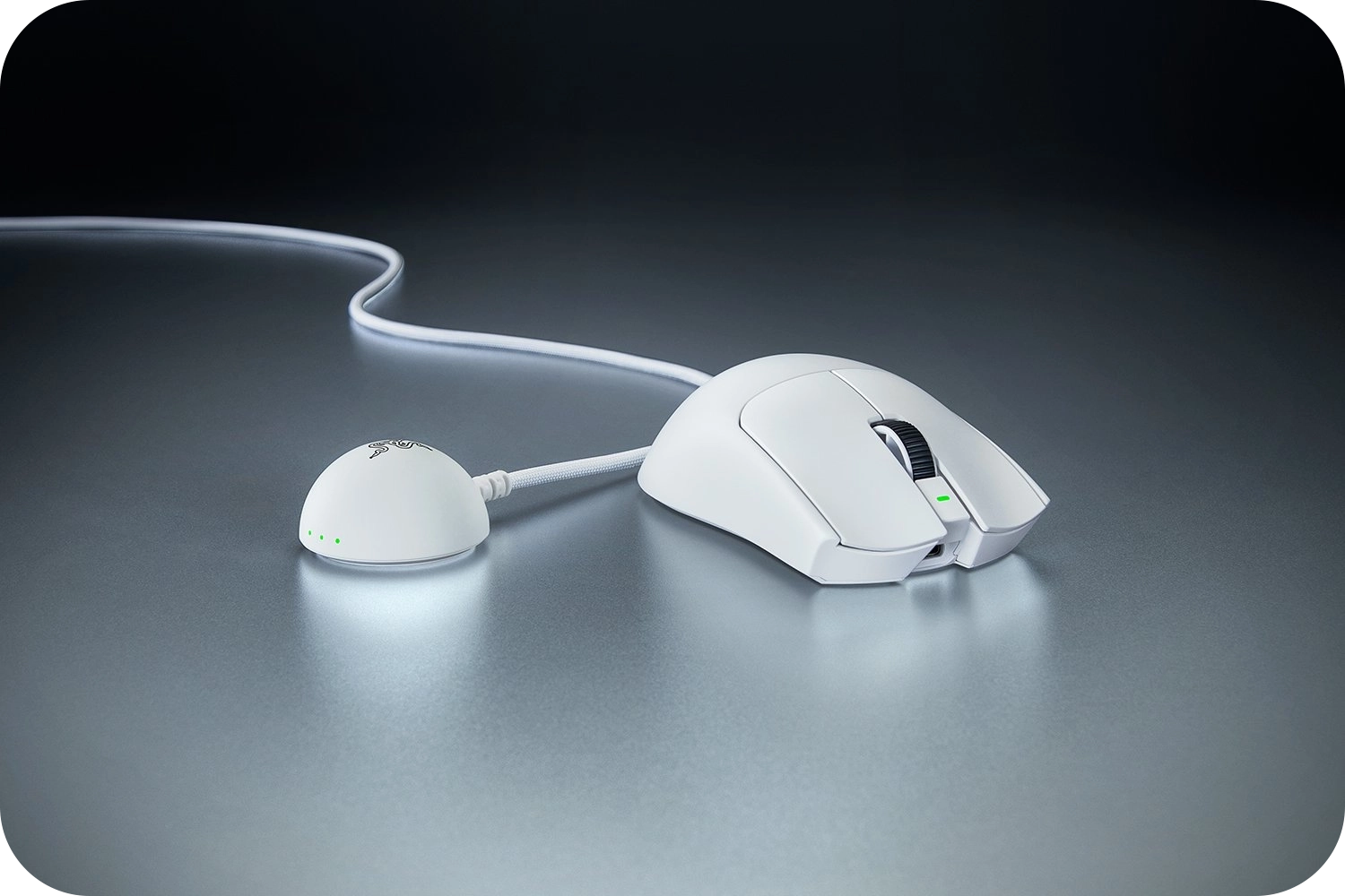 Razer Viper V4 Pro White Ultra-lightweight Wireless Symmetrical 