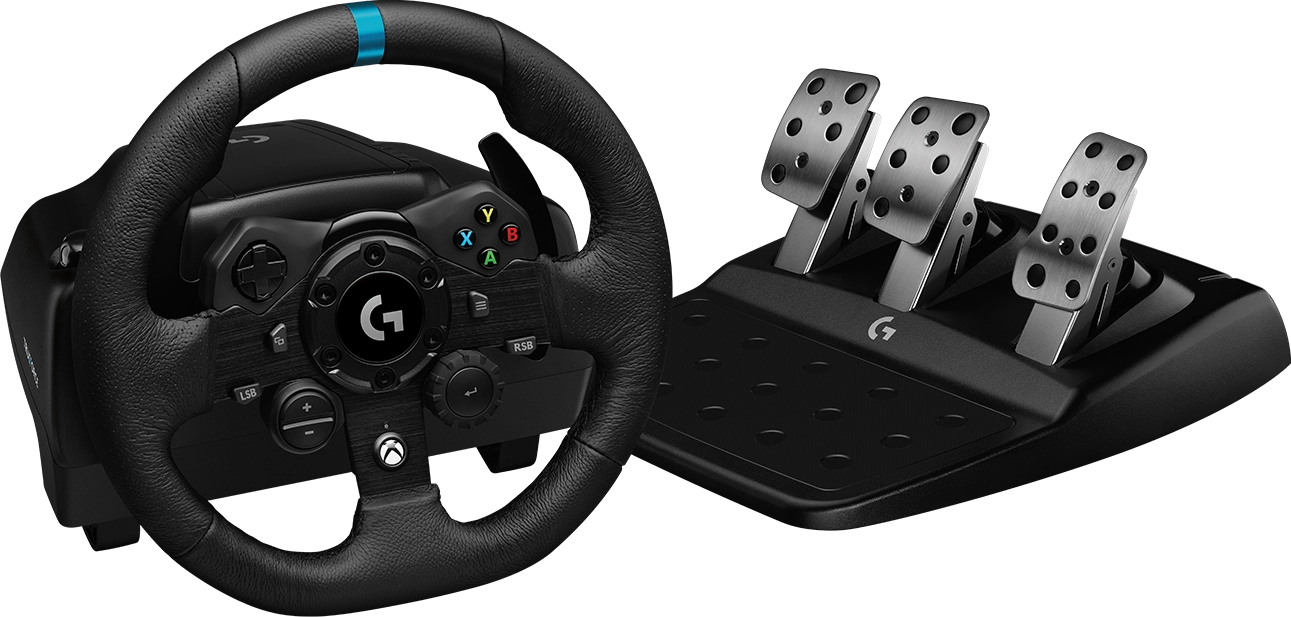 Logitech G923 TRUEFORCE Sim Racing Wheel for Xbox, Playstation and PC ...